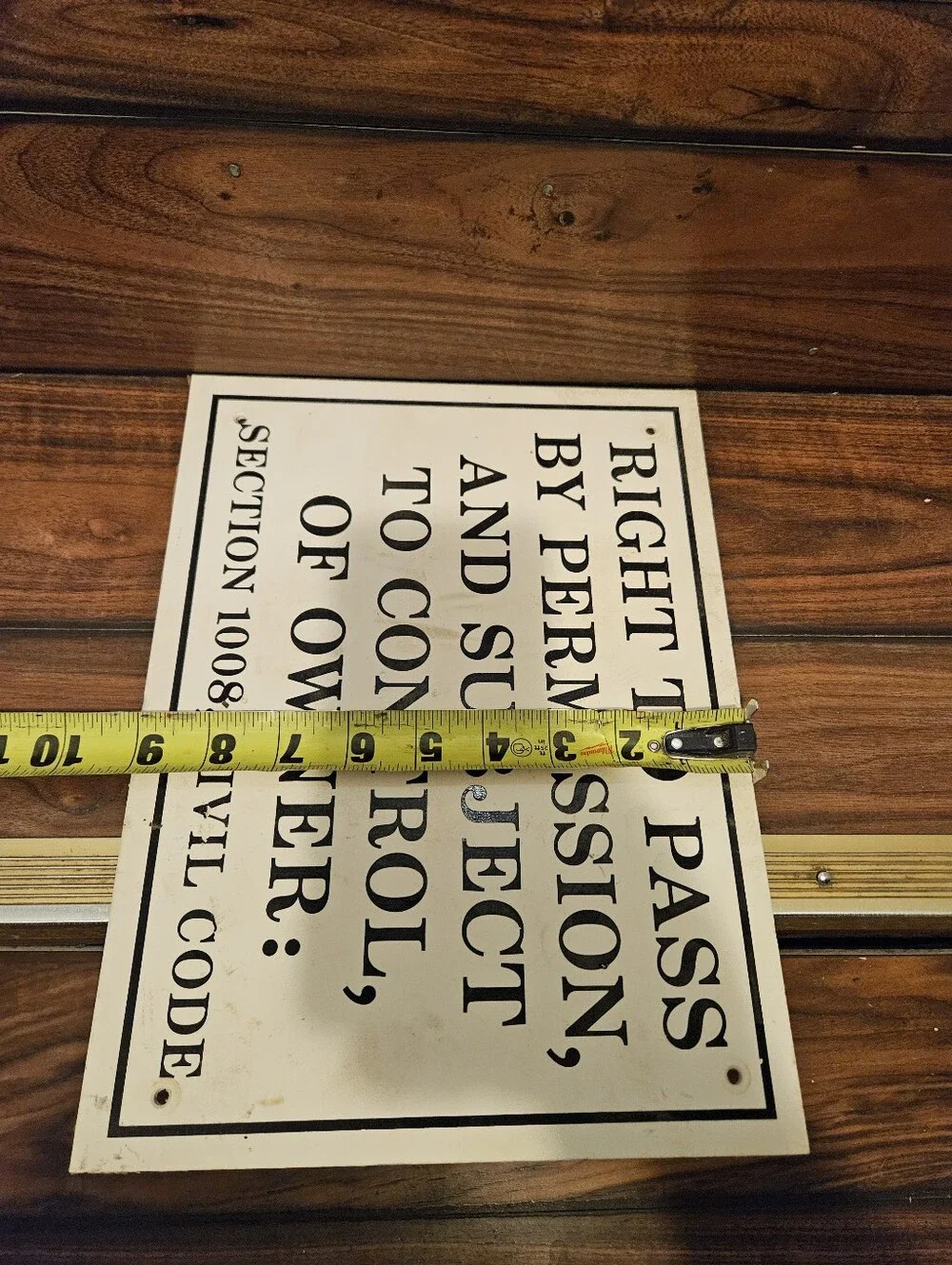 N/A retro sign